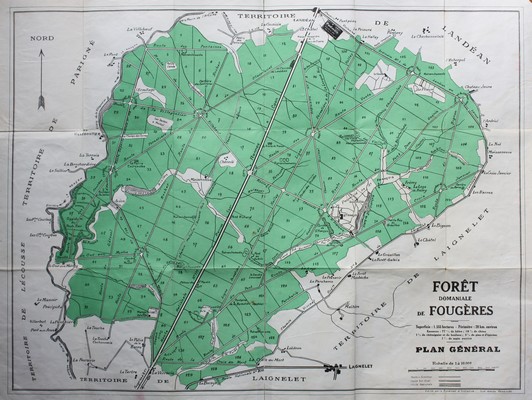 foret-de-fougeres-plan-guide-annees-1950-1960