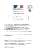 Arrêté règlementant la circulation à l’Aretoire