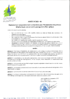 Arrêté de circulation à St François