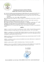 Arrêté de permission de voirie rue du Hallay