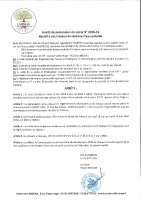 Arrêté de permission de voirie rue Victor Hugo
