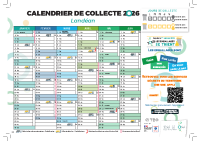 Calendrier collecte smictom 2026